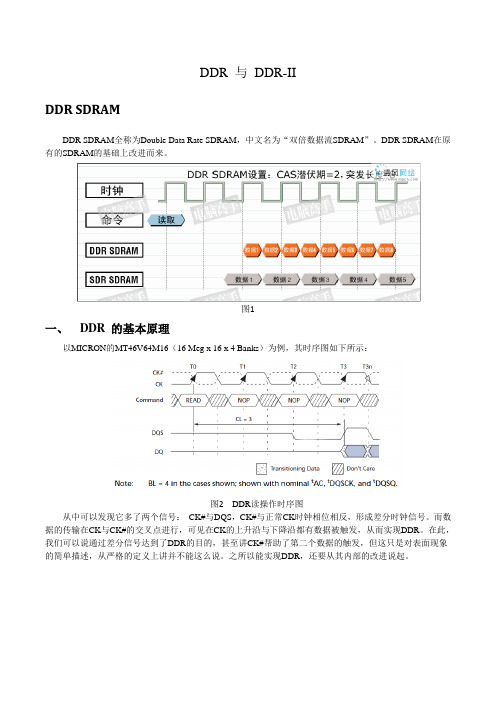 DDR与DDR-II深刻理解.