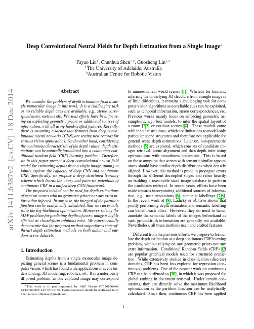 Depth Estimation_CVPR2015