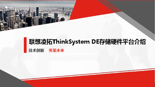 联想凌拓ThinkSystem DE存储硬件平台介绍
