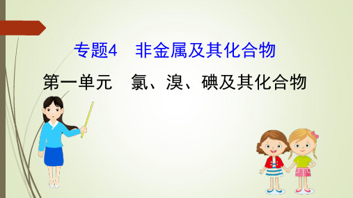高考化学一轮复习课件-非金属及其化合物1氯溴碘及其化合物