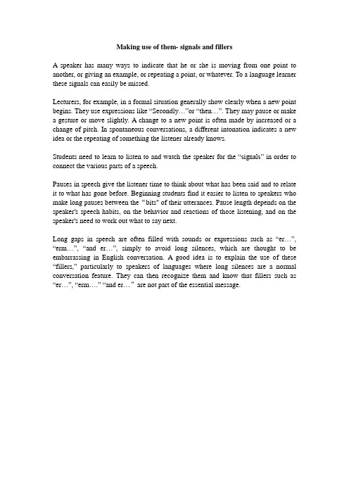 中国社会科学院博士研究生英语听力M2aking use of them