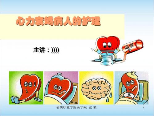 心力衰竭病人的护理查房幻灯片课件