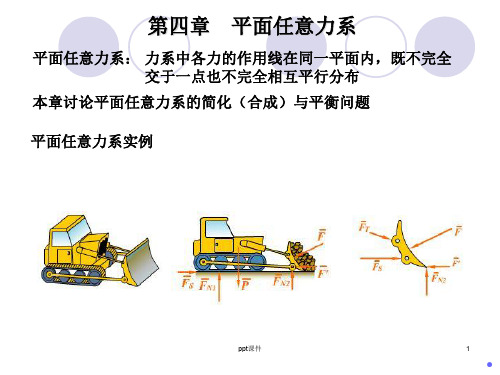 平面任意力系   简化与平衡ppt课件