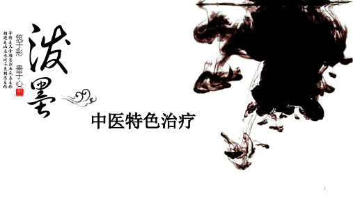 中医特色治疗0ppt课件