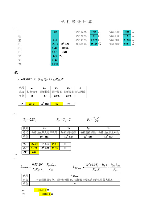 钻具安全性手册