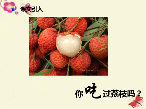 苏教版语文必修五第1专题《南州六月荔枝丹》ppt课件2