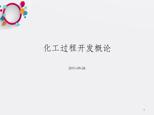 化工过程开发概论