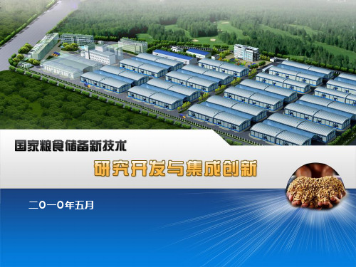 汇报PPT模板(国家粮食储备局)