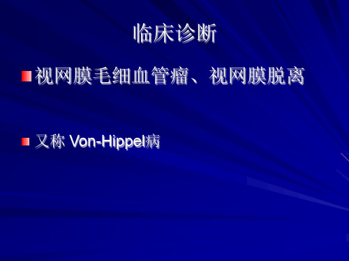 巨大视网膜血管瘤并网脱一例2