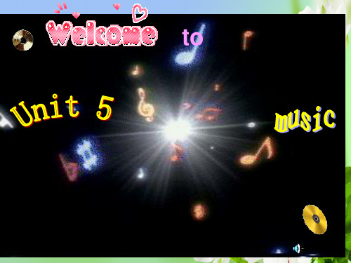 人教版高中英语必修2Unit 5Musicwarming up721张课件ppt