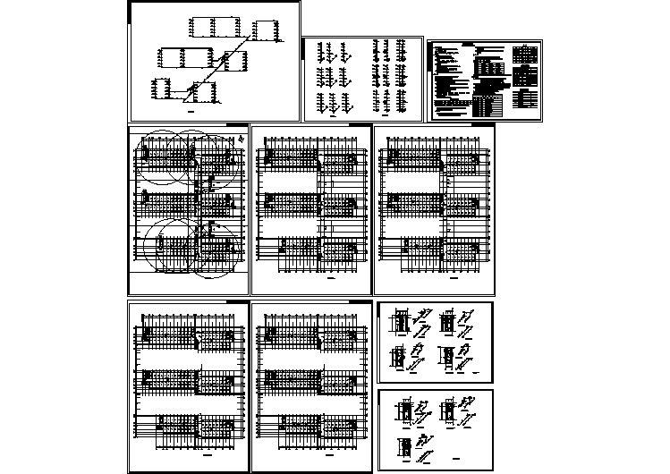 某地六层学生宿舍楼建筑给排水设计图