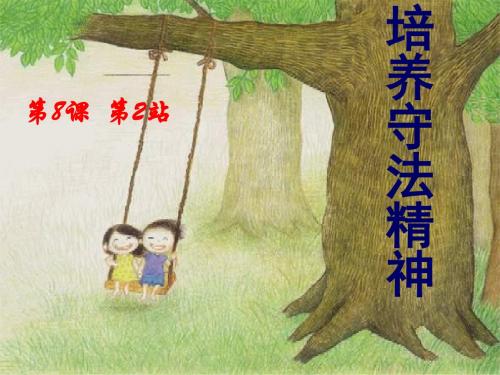 第八课_培养守法精神
