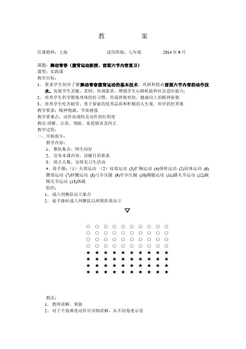 腹背运动