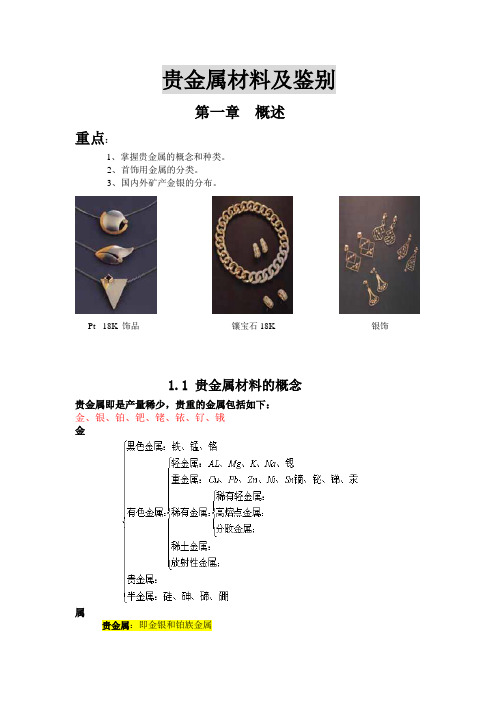 《贵金属材料及鉴别》课件