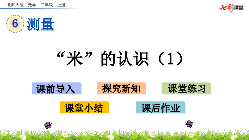 1米有多长》教学课件