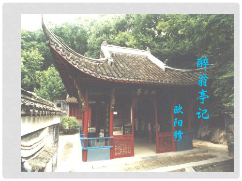 八年级语文下册 28《醉翁亭记》课件 (新版)新人教版