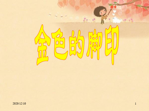 《金色的脚印》课件 (2)PPT教学课件