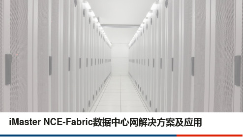 iMaster NCE-Fabric数据中心网解决方案及应用