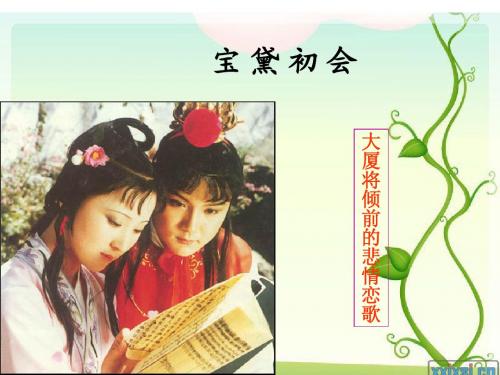 宝黛初会  教学课件