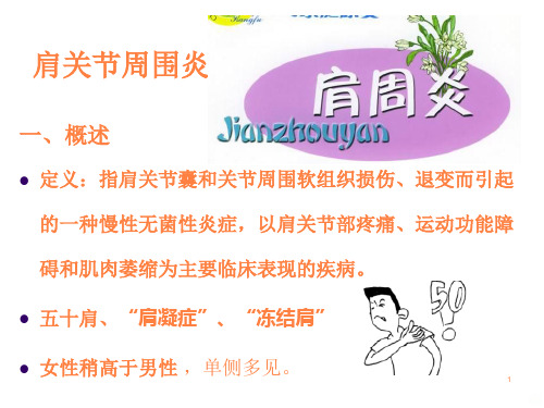 肩周炎的康复治疗ppt课件
