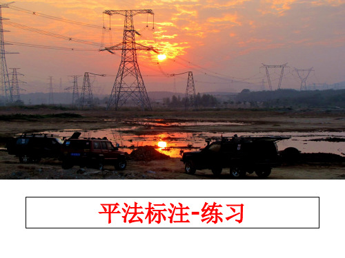 最新平法标注-练习PPT课件
