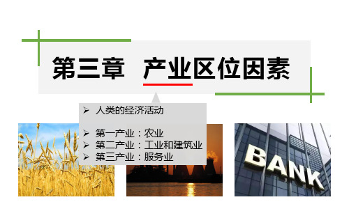 新人教版高中地理必修二“农业区位因素及其变化”第一课PPT