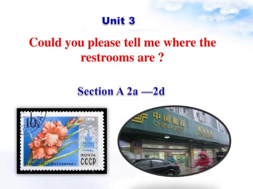 人教版九年级英语全册课件：《Unit 3 Section A 2a-2d》