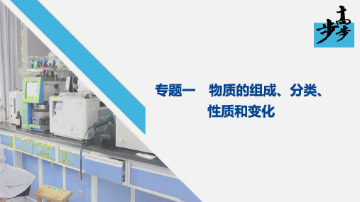 2020年高考化学二轮复习专题一物质的组成、分类、性质和变化