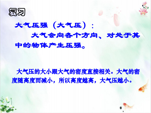 大气的压强