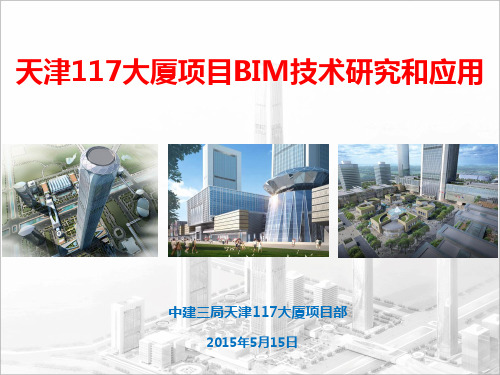 3.天津117大厦项目BIM技术研究和应用