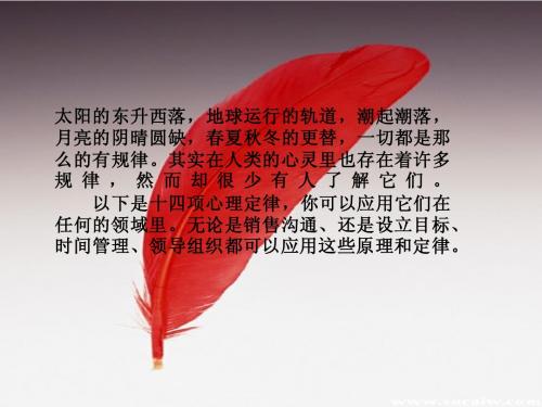 心理暗示力量