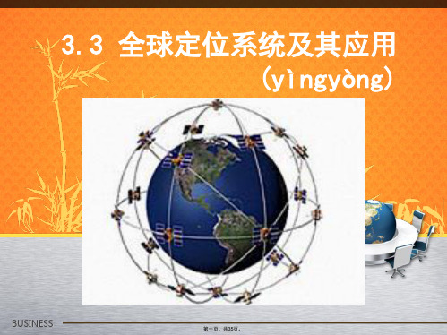 高中地理同步课件33全球定位系统及其应用34张湘教版必修3