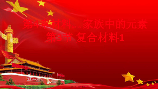 高中化学第4章材料家族中的元素第3节复合材料课件1鲁科必修1鲁科高一必修1化学课件