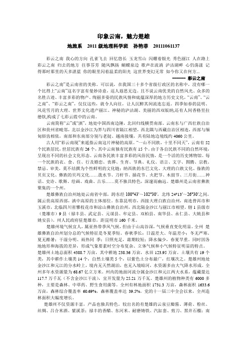 印象云南