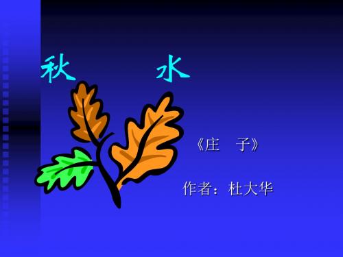 《秋水》全面版