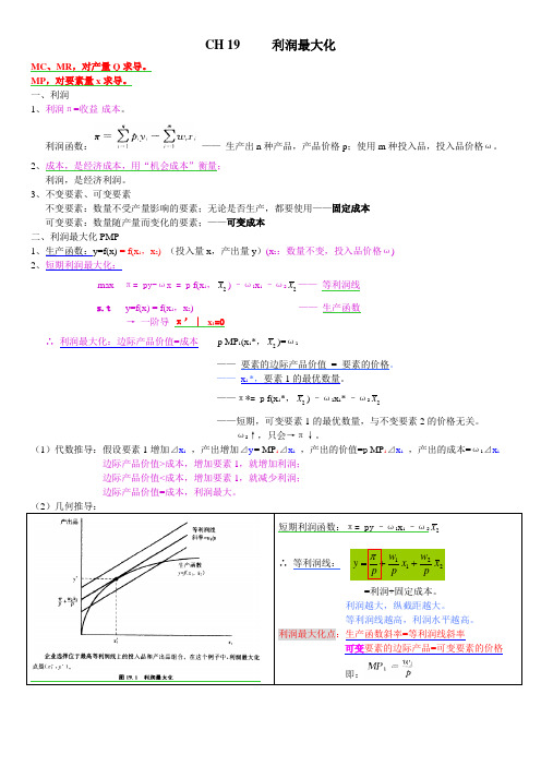 19、生产者_利润最大化