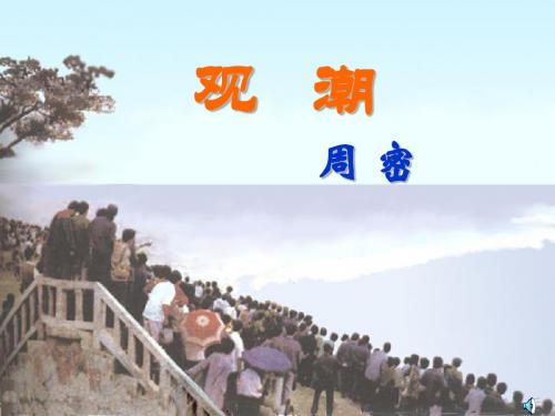 28、《观潮》