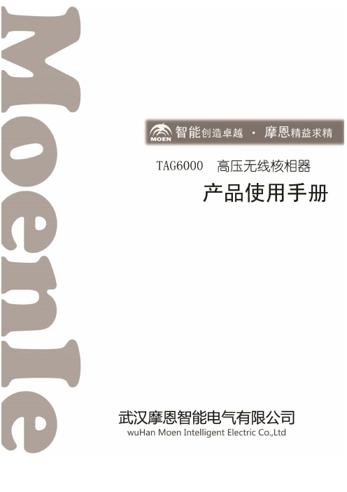 TAG6000高压无线核相器说明书