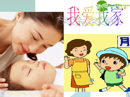 八年级政治上册 我爱我家课件 人教新课标版