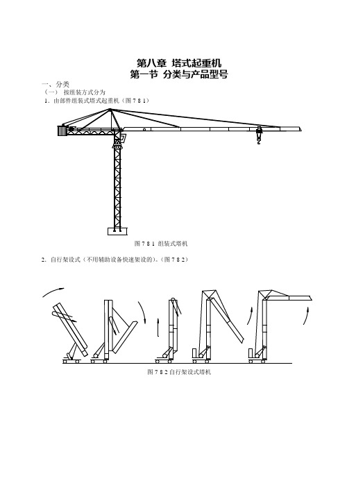 第八章 塔式起重机