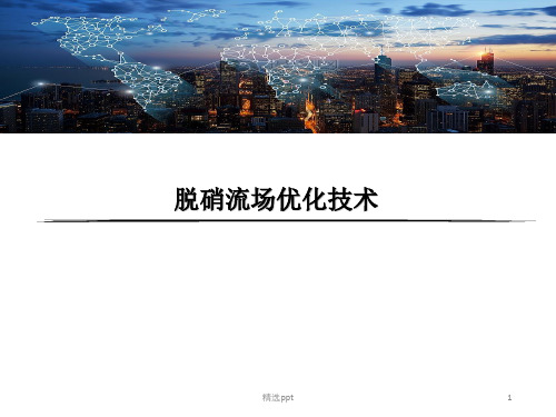 SCR脱硝流场仿真优化技术
