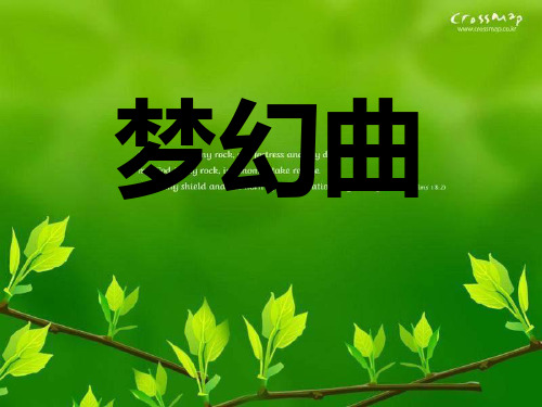 小学四年级音乐上册《梦幻曲》PPT精品课件
