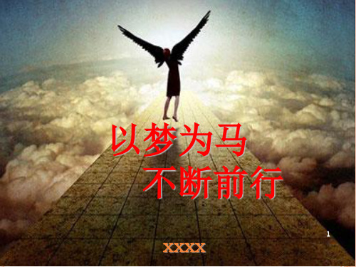 国家奖学金励志奖学金竞选演讲ppt课件