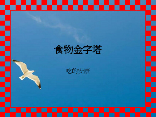 《食物金字塔》PPT课件
