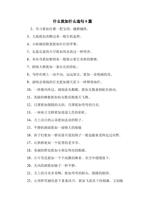 什么犹如什么造句6篇 .doc