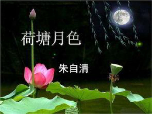 人教版高中语文必修二 《荷塘月色》课件(共29张)