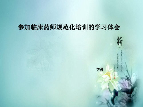 培训感悟.ppt