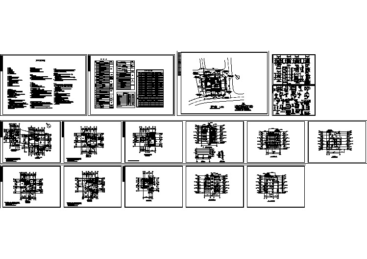高级独栋别墅设计施工图纸（全套）