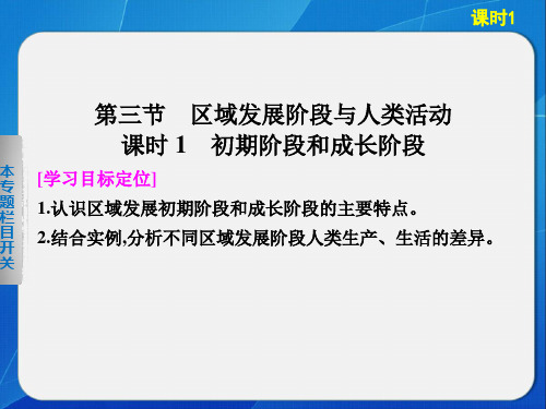 1.3.1 初期阶段和成长阶段