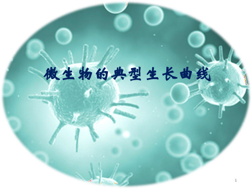 微生物的典型生长曲线